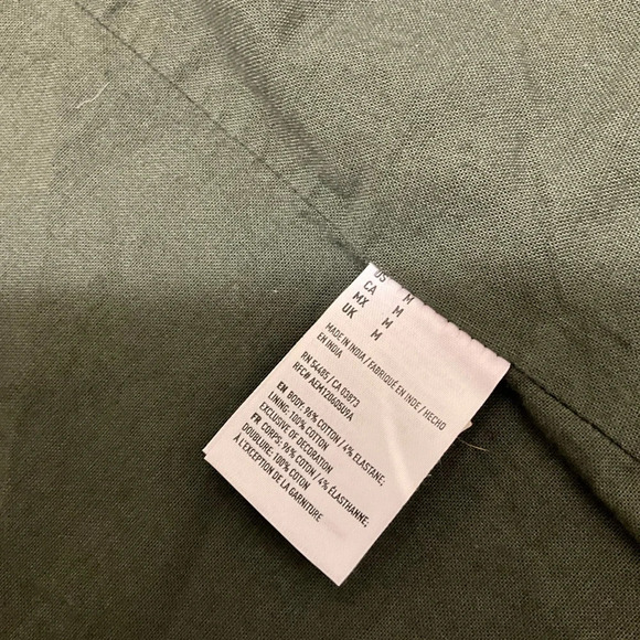 AEO Green Camo Love Embroidered Hood Jacket - Picture 6 of 11